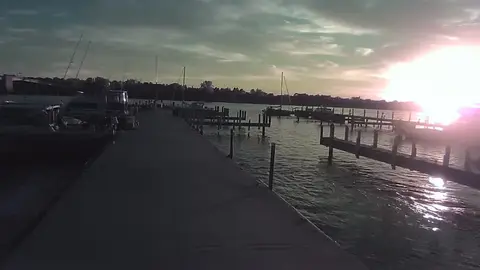 Marina: widok z kamery