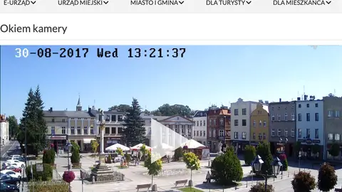 Centrum: widok z kamery