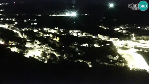 Jezioro Vransko: widok z kamery