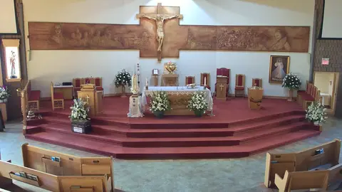 Kościół: widok z kamery