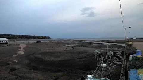 Molo: widok z kamery