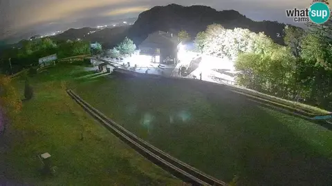 Celjska Koča: widok z kamery